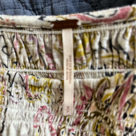 Free People summer tunic shirt/dress in size small - Picture 3 of 6